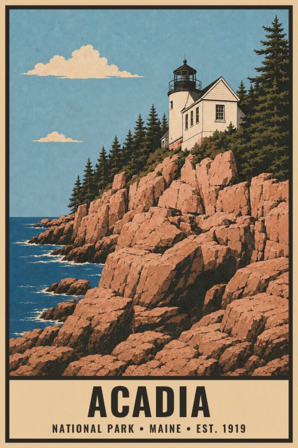 Acadia poster